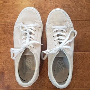 VANS Light Pink Suede Shoes